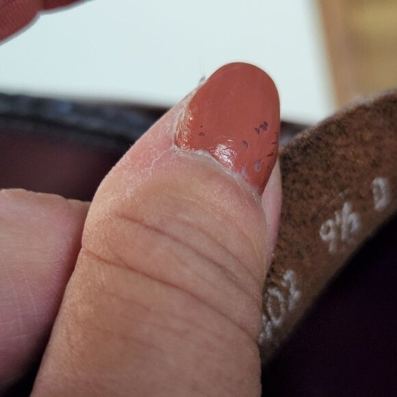 Diplomats Leather Burgundy Classic Penny Loafers Size 9.5D - Picture 6 of 7